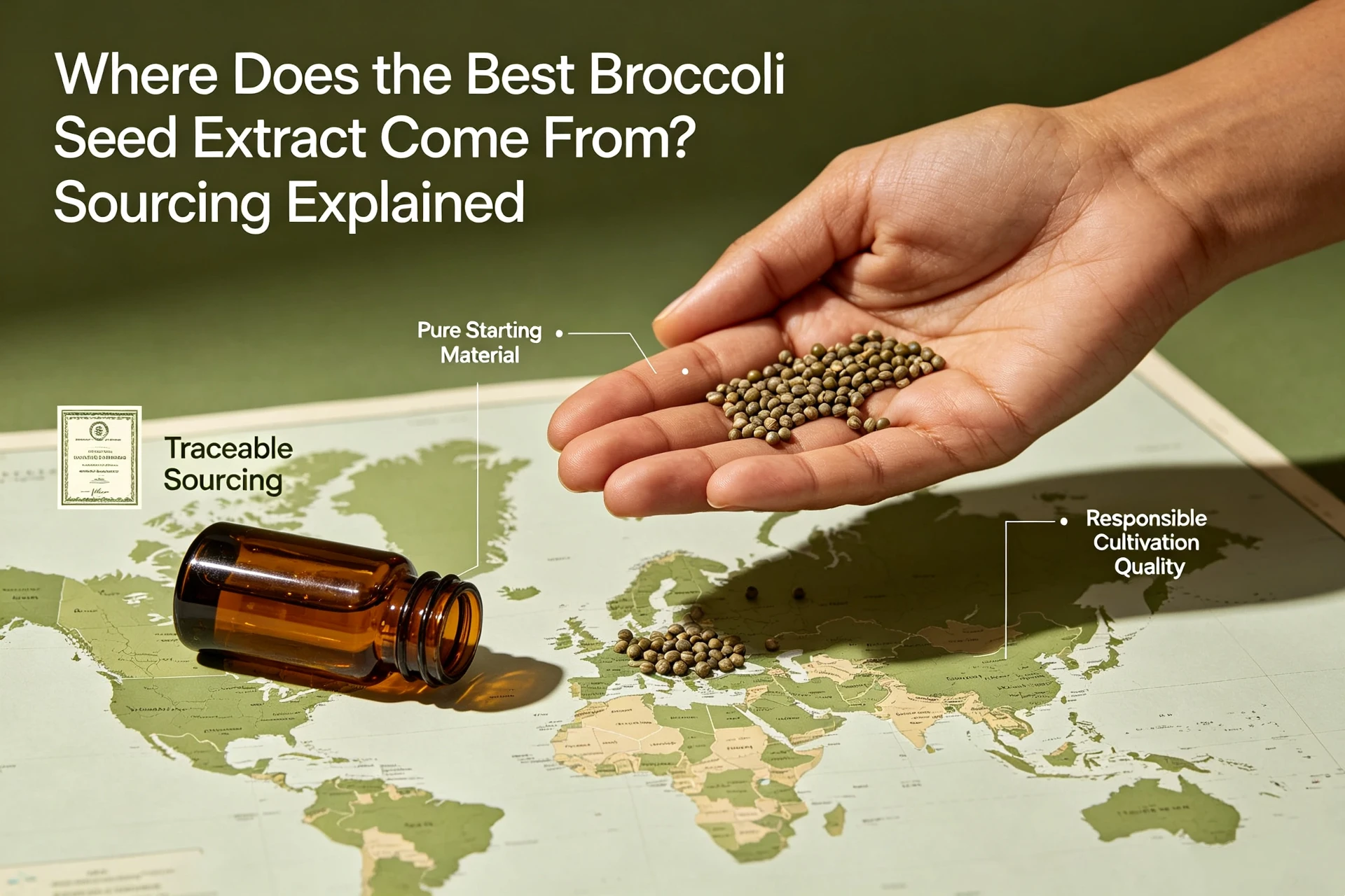 Where Does the Best Broccoli Seed Extract Come From? Where Does the Best Broccoli Seed Extract Come From?